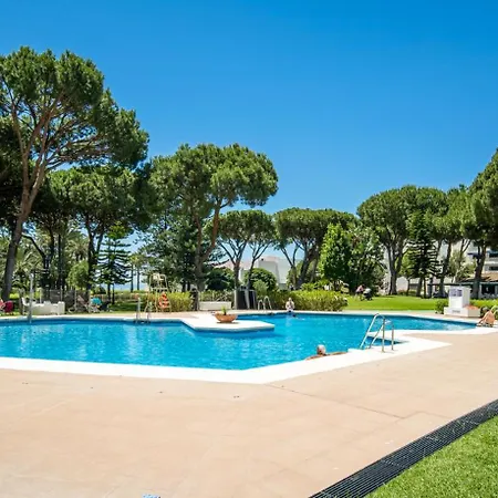 Vista Mar Y Piscina En Puerto Banus Lägenhet Marbella