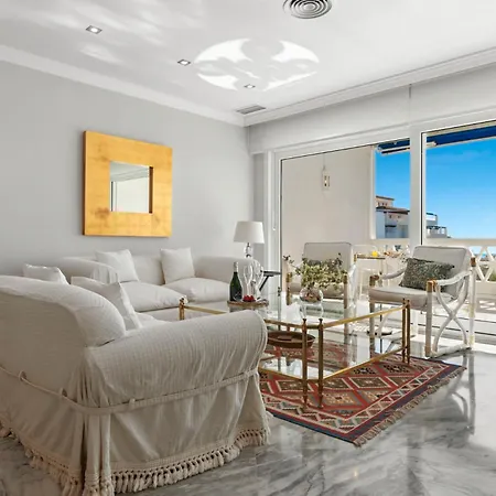 Vista Mar Y Piscina En Puerto Banus * Marbella