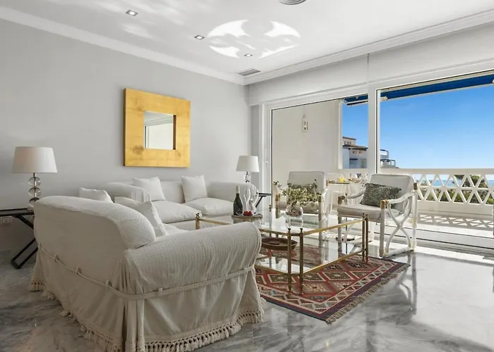 Vista Mar Y Piscina En Puerto Banus شقة *