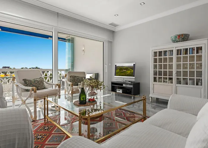 شقة Vista Mar Y Piscina En Puerto Banus *