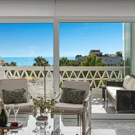 Vista Mar Y Piscina En Puerto Banus Appartement *