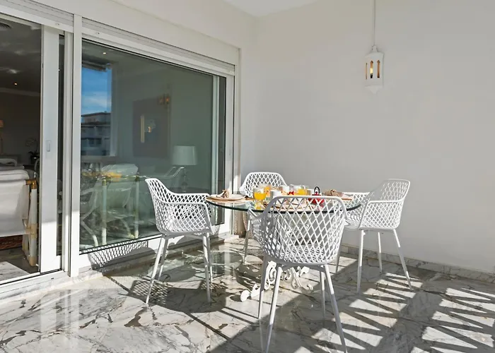 Vista Mar Y Piscina En Puerto Banus Apartamento *